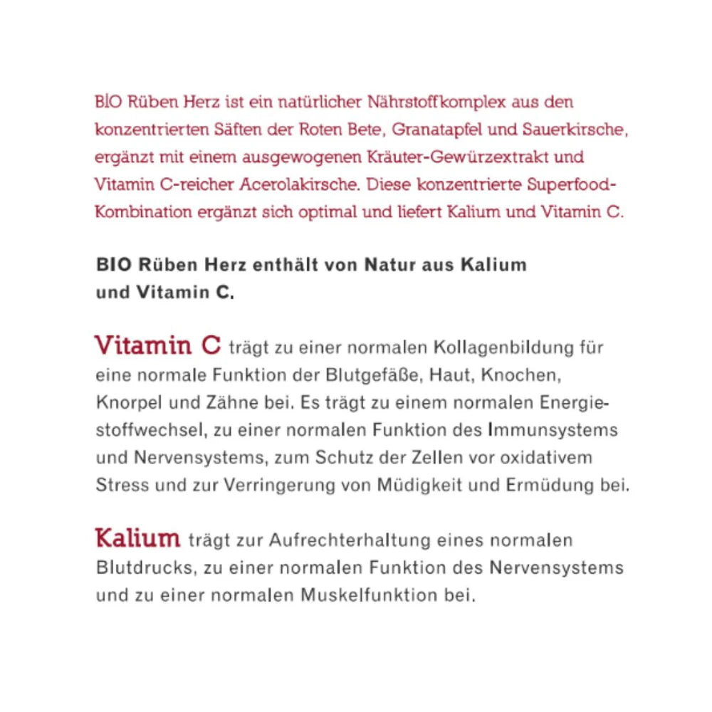 2x 3L Bio Rüben Herz + GRATIS: 12 Beutel & E-Book