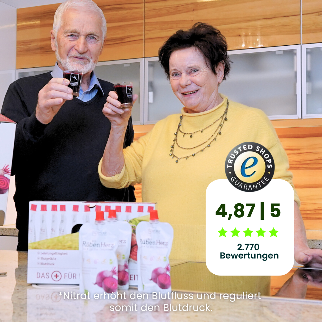 2x 3L Bio Rüben Herz + GRATIS: 12 Beutel & E-Book